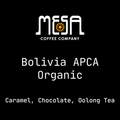 Bolivia APCA Organic - Caramel, Chocolate, Oolong Tea