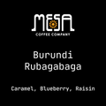 Burundi Rubagabaga - Caramel, Blueberry, Raisin