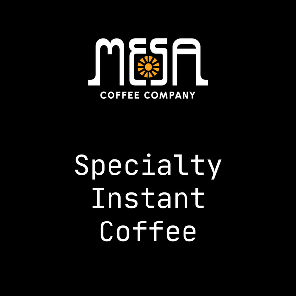 Specialty Instant Coffee